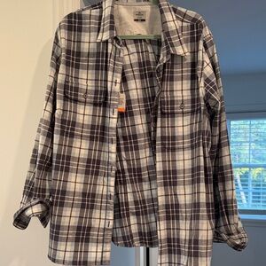 Ridgecut Plaid Button-Up Shirt 2X